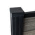 Composite Fence Board Post Kit Complete With Cap & Trim Black